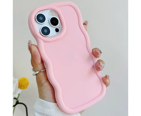 Чохол TPU Ripple для iPhone 13 Pro Max (6.7") Pink