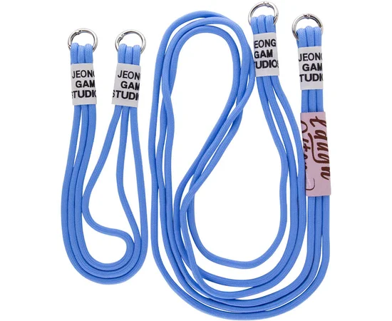 Чехол TPU two straps California для Apple iPhone 13 Pro Max (6.7") Синий / Cosmos blue