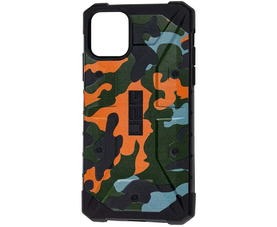 Ударопрочный чехол UAG Pathfinder камуфляж для Apple iPhone 13 Pro Max (6.7") Оранжевый