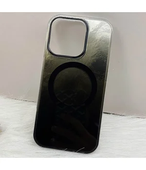 Чехол TPU Shiny Mountain (MagFit) для Apple iPhone 13 Pro Max (6.7") Black