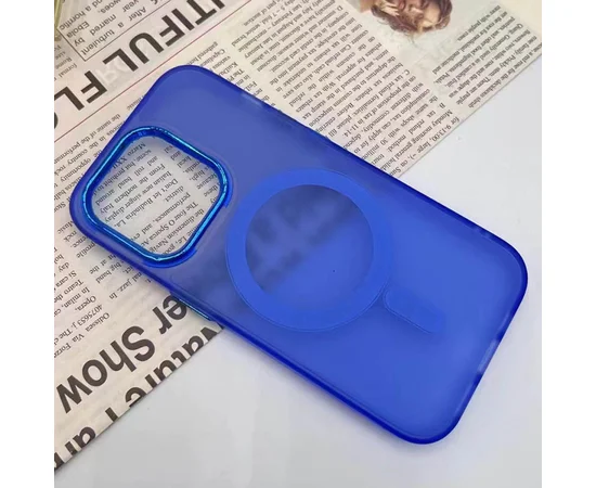 Чехол TPU+PC Lily with MagSafe для Apple iPhone 13 Pro Max (6.7") Blue