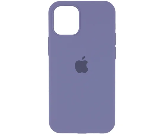 Чехол Silicone Case Full Protective (AA) для Apple iPhone 13 Pro Max (6.7") Серый / Lavender Gray