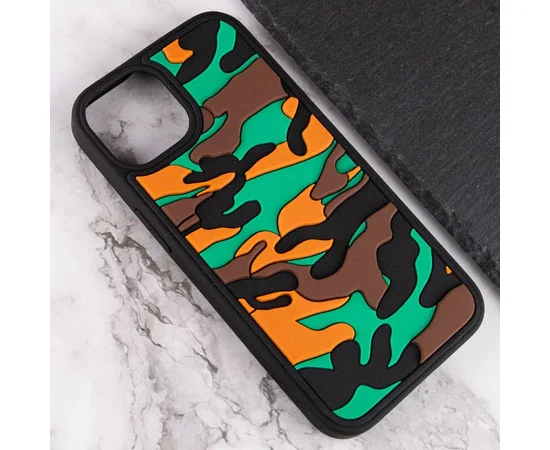 Чехол TPU+PC Army Collection для Apple iPhone 13 Pro Max (6.7") Коричневый