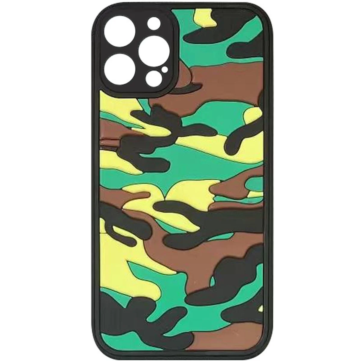 Чехол TPU+PC Army Collection для Apple iPhone 13 Pro Max (6.7") Зеленый