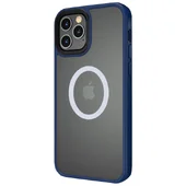 TPU+PC чехол Metal Buttons with MagSafe для Apple iPhone 13 Pro Max (6.7") Синий