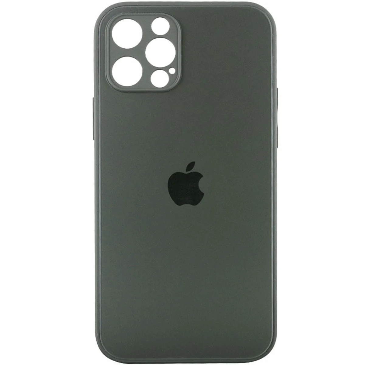 TPU+Glass чехол Matte Candy Full camera для Apple iPhone 13 Pro Max (6.7") Зеленый
