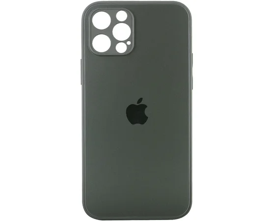TPU+Glass чехол Matte Candy Full camera для Apple iPhone 13 Pro Max (6.7") Зеленый