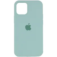 Чехол Silicone Case Full Protective (AA) для Apple iPhone 13 Pro Max (6.7") Бирюзовый / Beryl