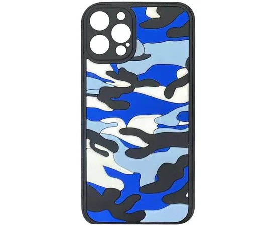 Чехол TPU+PC Army Collection для Apple iPhone 13 Pro Max (6.7") Синий