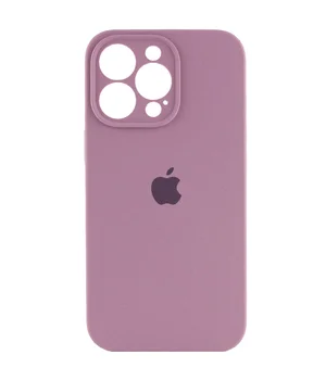 Чохол Silicone Case Full Camera Protective (AA) Apple iPhone 13 Pro Max (6.7") Ліловий / Lilac Pride
