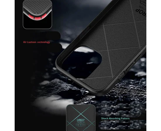 Чехол TPU BlackWood для Apple iPhone 13 Pro Max (6.7") Черный