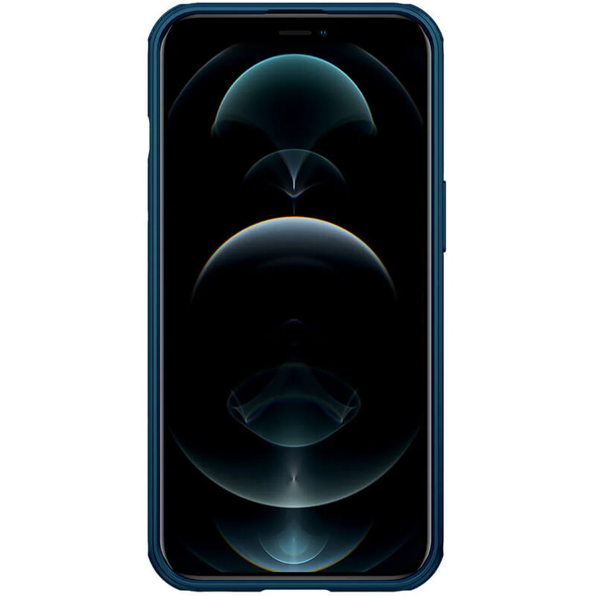 Карбонова накладка Nillkin CamShield Pro Magnetic для Apple iPhone 13 Pro Max (6.7") Синій