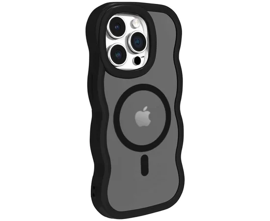 Чехол TPU+PC Undine with MagSafe для Apple iPhone 13 Pro Max (6.7") Black