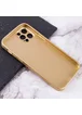 TPU+Glass чехол Matte Candy Full camera для Apple iPhone 13 Pro Max (6.7") Золотой