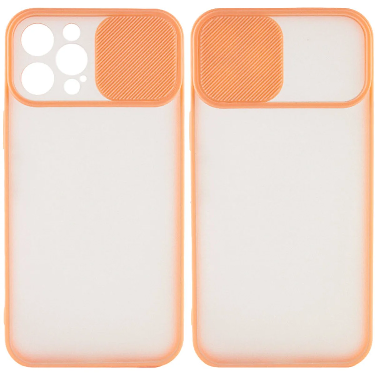 Чехол Camshield mate TPU со шторкой для камеры для Apple iPhone 13 Pro Max (6.7") Розовый