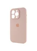 Чохол Silicone Case Full Camera Protective (AA) Apple iPhone 13 Pro Max (6.7") Рожевий / Pink Sand