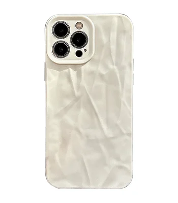 Чехол TPU Texture для Apple iPhone 13 Pro Max (6.7") White