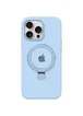 Чехол Silicone Case Full Protective with Ring для Apple iPhone 13 Pro Max (6.7") Blue