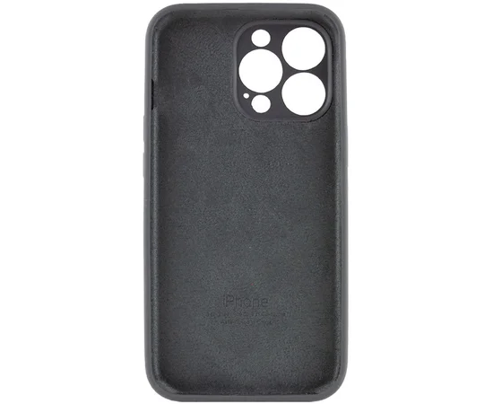 Чехол Silicone Case Full Camera Protective (AA) для Apple iPhone 13 Pro Max (6.7") Серый / Dark Gray