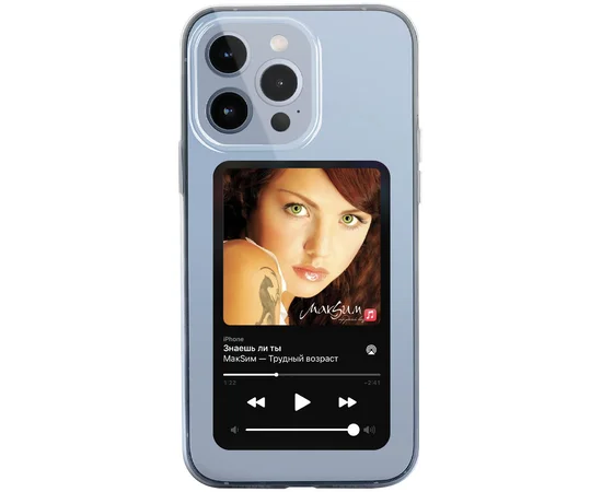 TPU чехол Music style для Apple iPhone 13 Pro Max (6.7") Maxi-M