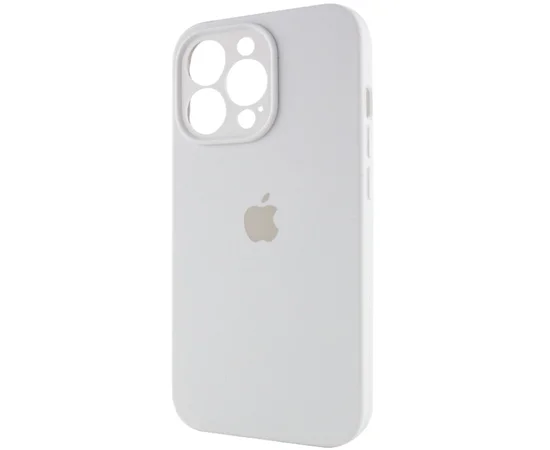 Чохол Silicone Case Full Camera Protective (AA) для Apple iPhone 13 Pro Max (6.7") Білий / White