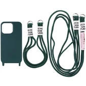 Чехол TPU two straps California для Apple iPhone 13 Pro Max (6.7") Зеленый / Forest green
