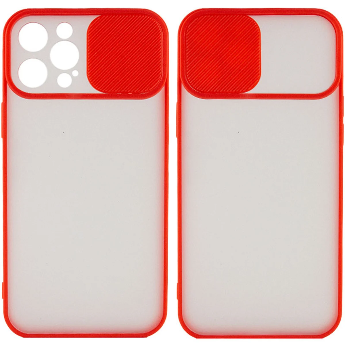 Чохол Camshield mate TPU із шторкою для камери для Apple iPhone 13 Pro Max (6.7") Червоний