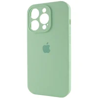 Чехол Silicone Case Full Camera Protective (AA) для Apple iPhone 13 Pro Max (6.7") Зеленый / Pistachio