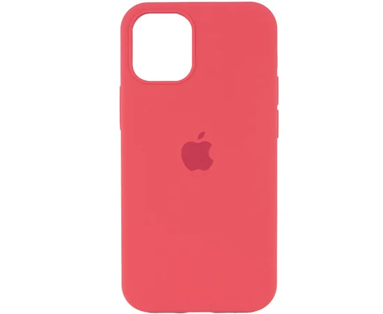 Чехол Silicone Case Full Protective (AA) для Apple iPhone 13 Pro Max (6.7") Красный / Camellia