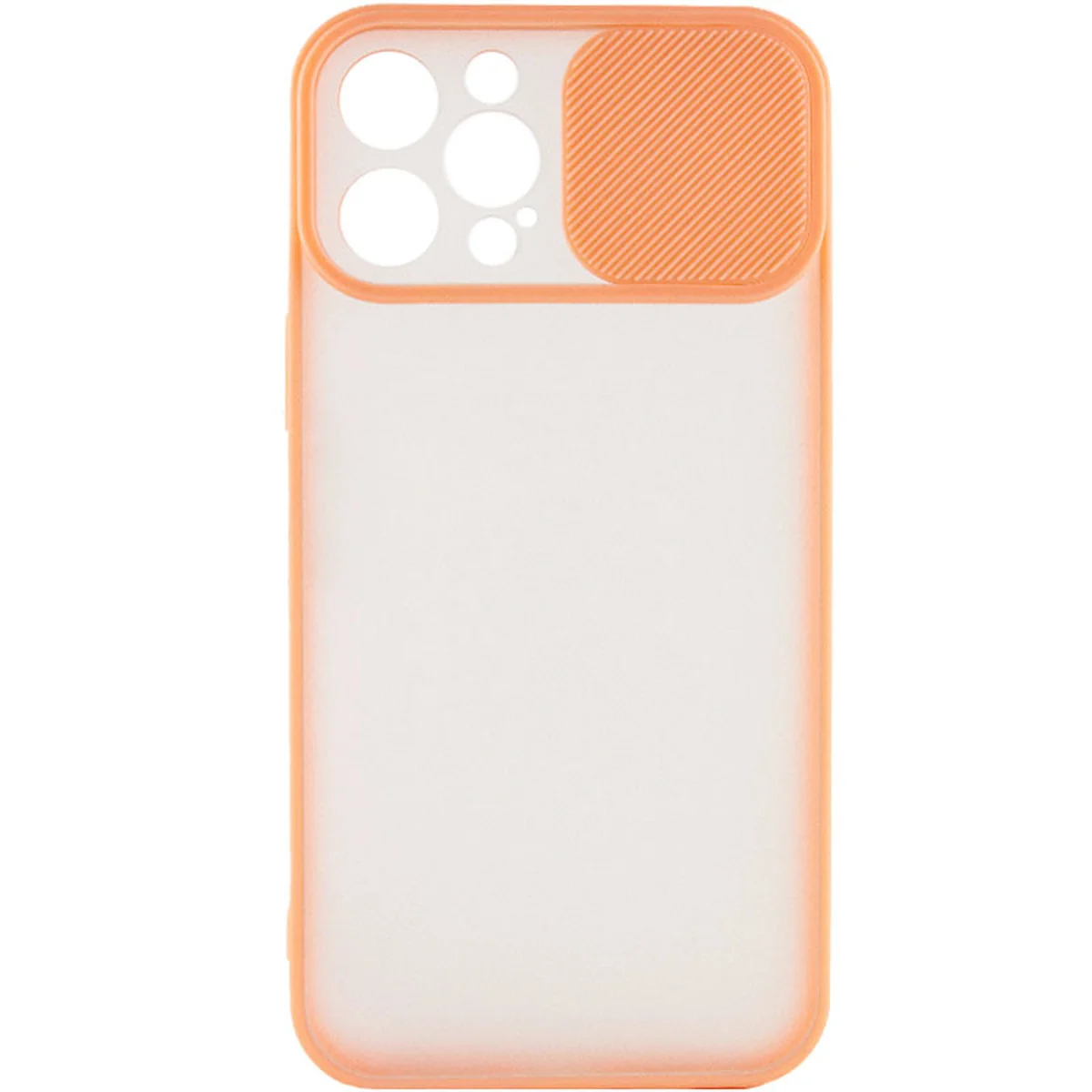 Чехол Camshield mate TPU со шторкой для камеры для Apple iPhone 13 Pro Max (6.7") Розовый