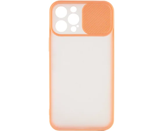 Чехол Camshield mate TPU со шторкой для камеры для Apple iPhone 13 Pro Max (6.7") Розовый