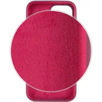 Чехол Silicone Case Full Protective (AA) для Apple iPhone 13 Pro Max (6.7") Бордовый / Plum