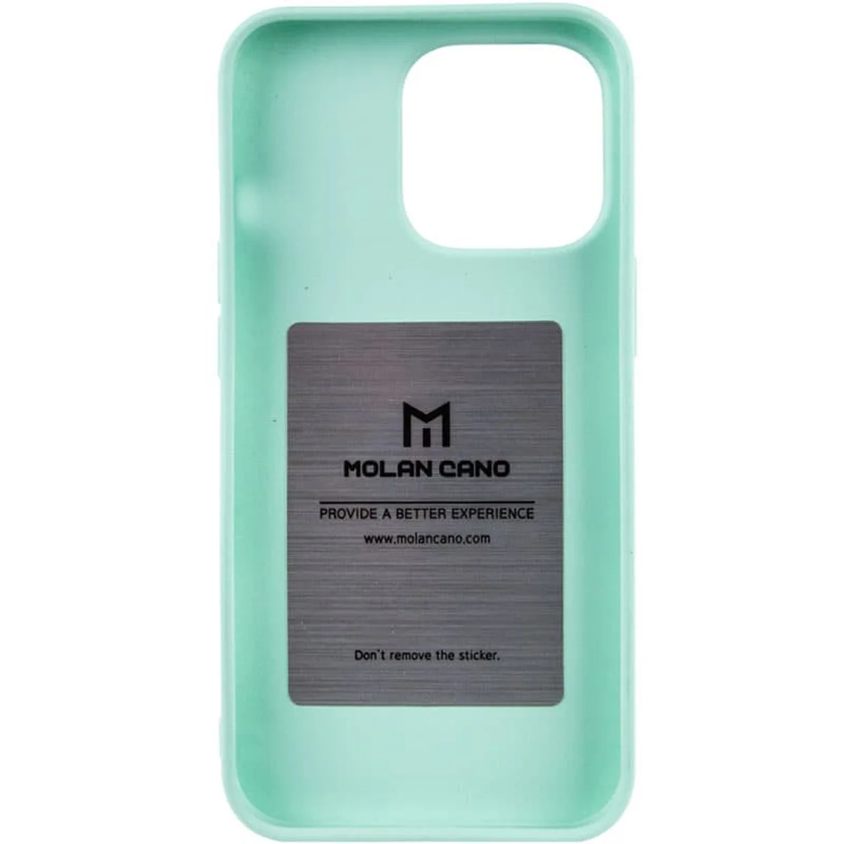 TPU чехол Molan Cano Smooth для Apple iPhone 13 Pro Max (6.7") Бирюзовый