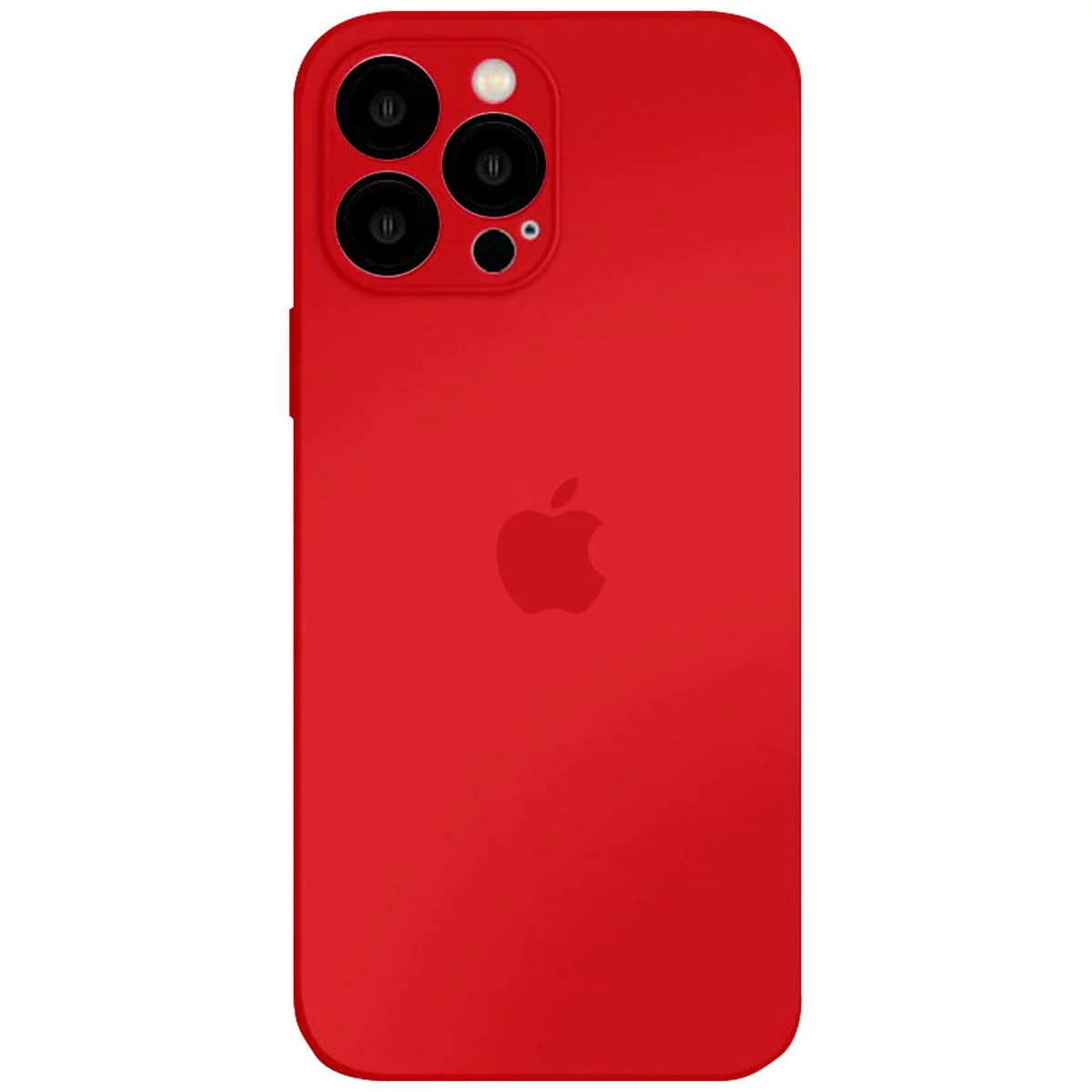 Чехол TPU+Glass Sapphire matte case для Apple iPhone 13 Pro Max (6.7") Cola Red