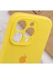 Чехол Silicone Case Full Camera Protective (AA) для Apple iPhone 13 Pro Max (6.7") Желтый / Yellow