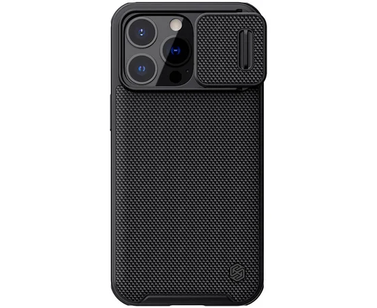TPU+PC чехол Nillkin Textured Pro Magnetic для Apple iPhone 13 Pro Max (6.7") Черный