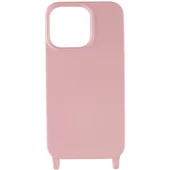 Чехол TPU two straps California для Apple iPhone 13 Pro Max (6.7") Розовый / Pink Sand