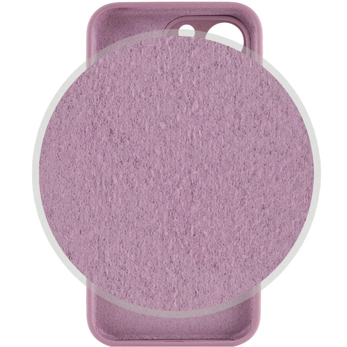 Чехол Silicone Case Full Camera Protective (AA) для Apple iPhone 13 Pro Max (6.7") Лиловый / Lilac Pride