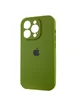 Чохол Silicone Case Full Camera Protective (AA) для Apple iPhone 13 Pro Max (6.7") Зелений / Dark Olive