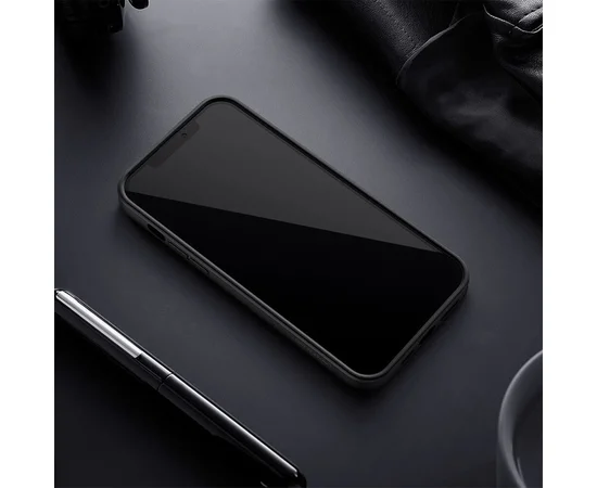 Карбоновая накладка Nillkin Synthetic Fiber series для Apple iPhone 13 Pro Max (6.7") Черный