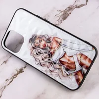 TPU+PC чохол Prisma Ladies для Apple iPhone 13 Pro Max (6.7") White