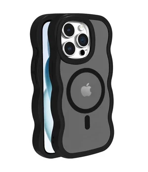 Чехол TPU+PC Undine with MagSafe для Apple iPhone 13 Pro Max (6.7") Black