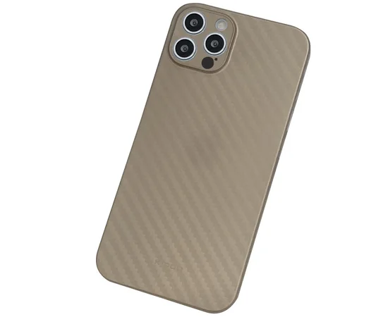 Чехол K-DOO Air carbon Series для Apple iPhone 13 Pro Max (6.7") Sunset Gold