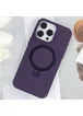 Чехол Silicone Case Full Protective NO LOGO with Ring для Apple iPhone 13 Pro Max (6.7") Purple