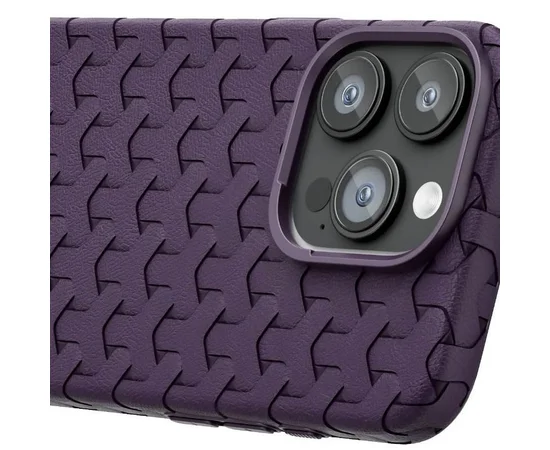 Чехол TPU Weaving для Apple iPhone 13 Pro Max (6.7") Purple