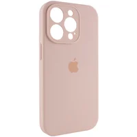 Чохол Silicone Case Full Camera Protective (AA) Apple iPhone 13 Pro Max (6.7") Рожевий / Pink Sand