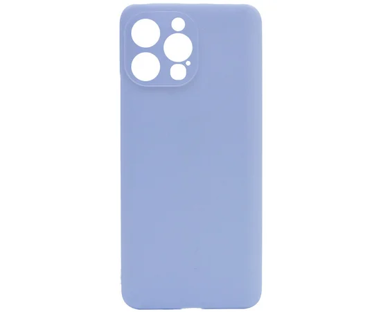 Силиконовый чехол Candy для Apple iPhone 13 Pro Max (6.7") Голубой / Lilac Blue