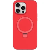 Чехол Silicone Case Full Protective NO LOGO with Ring для Apple iPhone 13 Pro Max (6.7") Red