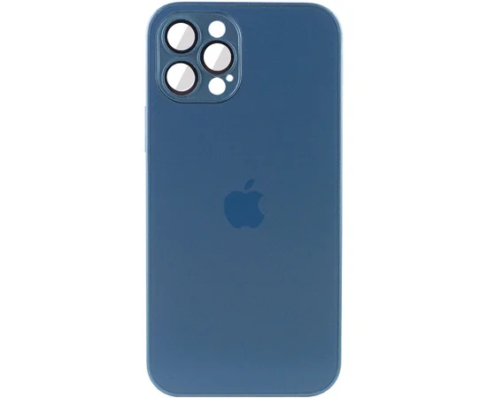 Чехол TPU+Glass Sapphire matte case для Apple iPhone 13 Pro Max (6.7") Navy Blue