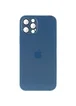 Чехол TPU+Glass Sapphire matte case для Apple iPhone 13 Pro Max (6.7") Navy Blue